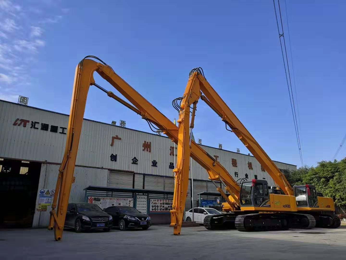 挖掘機(jī)拆樓臂、三段式加長臂、挖掘機(jī)拆樓臂廠家