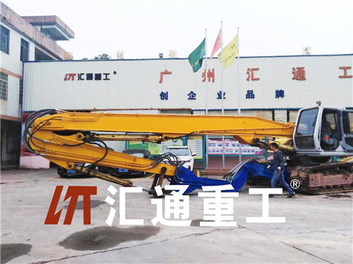 挖掘機(jī)打樁臂、打樁臂、打樁錘、挖掘機(jī)打樁臂廠家