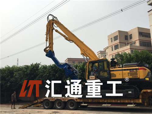 挖掘機(jī)打樁臂、打樁臂、打樁錘、挖掘機(jī)打樁臂廠家